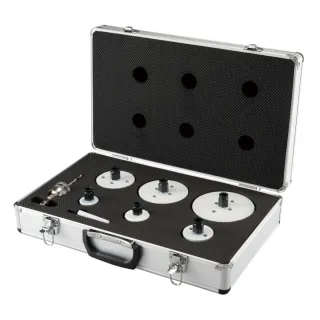 Makita EZYCHANGE Lochsägen-Set Sanitär 8-teilig HSS-BiM 8-tlg. - Ø 35-114 mm - E-15796