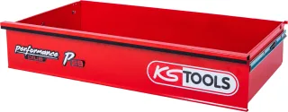 KS Tools Schublade mit Logo und Kugelführung zu Werkstattwagen P25, 755x398x145 mm - 873.3008-R003P