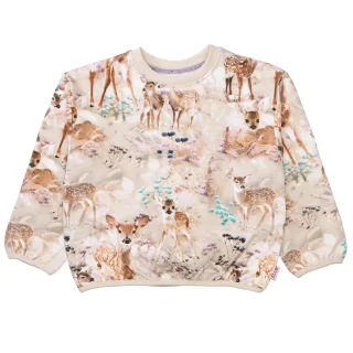 JETTE by STACCATO - Sweatshirt rich sand aop - Gr. - 104/110