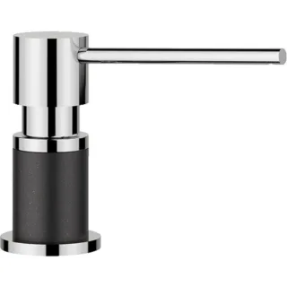 Blanco Spülmittelspender 525810 300ml, SILGRANIT-Look anthrazit/chrom