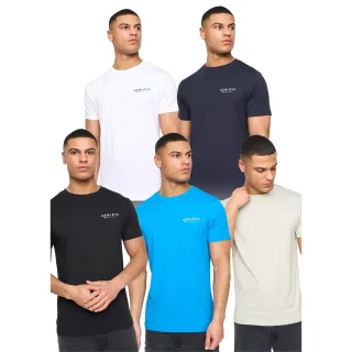 Henleys - "Henycore" T-Shirt für Herren(5er-Pack) (Bunt)