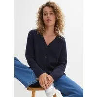 bonprix Strickjacke Loose fit, Milano Strick, Casual Stil, aus Baumwolle und Polyacryl