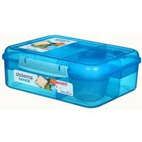 sistema Aufbewahrungsbox Sistema 1,65L Bento Lunch - Blue