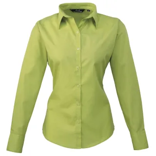 Premier - Bluse für Damen Langärmlig (Limette)