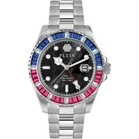 PHILIPP PLEIN Quarzuhr GMT-I Challenger Baguettes