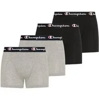 Champion Boxershorts 4 pk Boxer (4-St) 4er-Pack, für Erwachsene geeignet, aus Baumwolle und Elasthan