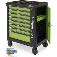 TRUTZHOLM Werkstattwagen Premium Plus unbestückt 84x74cm Vollauszug Interlock Seitentür Stahl, ohne Werkzeug, Seitentür abschließbar,7 Schubladen,Softclose
