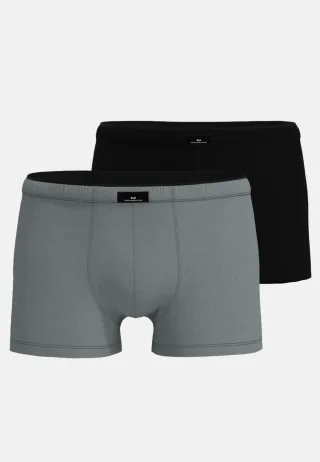 götzburg bodywear - Wäsche Männlich grau-dunkel-melange - Gr. - 8