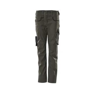 MASCOT Damen Hose UNIQUE Dunkelanthrazit / Schwarz 50 - 18688-230-1809-76C50