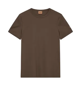mos mosh gallery - MMGPerry O-Ss Tee brown latte - Gr. - M