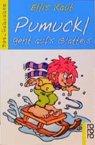 Pumuckl geht aufs Glatteis.