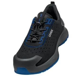 uvex 1 x-craft Sicherheitsschuh Halbschuhe S1, schwarz/blau schwarz/blau 40 - 6813740
