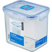 LOCK & LOCK Frischhaltedose Frischhaltedose 0,85 l Classic blau, Polypropylen und Silikon, (1-tlg), Frischhaltedose, 0,85 l, Polypropylen und Silikon
