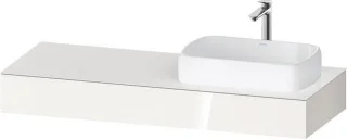 Duravit Qatego Konsole Weiß Hochglanz 1400x550x170 mm - QA4804022220000 QA4804022220000