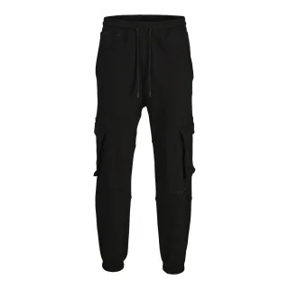 Herren-Sweatpants der Marke Jack & Jones. Die Kane Classic Twill Pant ist aus hochwertiger Baumwolle gefertigt. Marke: Jack & JonesModellname: Kane Classic Twill Sweat Cargo PantKategorie: Herren-SporthosenMaterialien: BaumwolleFarbe: schwarz