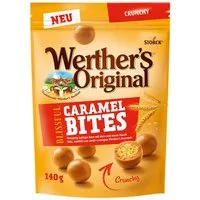 Werther's Kekse, Werthers Original Blissful Caramel Bites Crunchy knusprig süß 140g