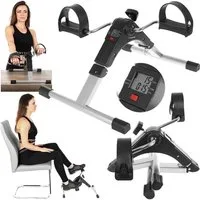 Wisam Mini-Heimtrainer Trizand Mini-Pedaltrainer für Arme und Beine mit LCD-Display