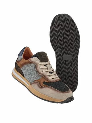 Mey & Edlich Herren Jupiter-Runner Braun 70 % Rindleder, 30 % Polyester