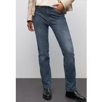 STREET ONE Slim-fit-Jeans QR Style Bootcut im 5-Pocket-Style und mit Stretch