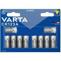 VARTA Varta LITHIUM Cylindr. CR123A Bli10 Fotobatterie CR123A Lithium 1430 m Fotobatterie