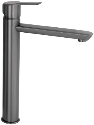 Neuesbad Serie 200 Waschtischarmatur Erhöht mit Obengriff, Titan NB1DEBQAD20N1