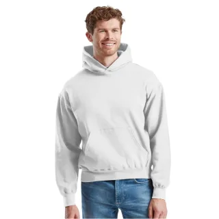Fruit of the Loom - Kapuzenpullover für Herren/Damen Unisex, Super Baumwolle (Weiß)