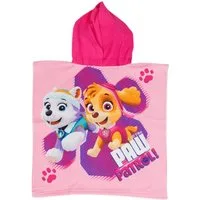 PAW PATROL Strandtücher Paw Patrol Kinder Poncho Badetuch Strandponcho