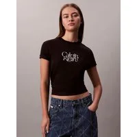 Calvin Klein Jeans T-Shirt SS FITTED SCRIPT CALVIN KLEIN TE Mit Rundhalsausschnitt, regular fit