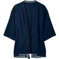 esmara Kimono Kimono kurzarm Sommer Oberteil, Polyester, Kordel, Crepe-Qualität