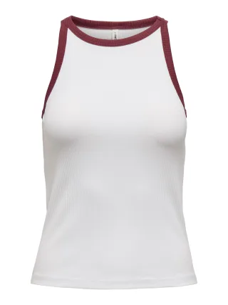 ONLY - ONLVELA LIFE S/L TOP JRS bright white - Gr. - M