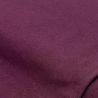 Sweatstoff "Basic" mit gerauter Innenseite, aubergine