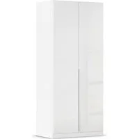 OTTO home Drehtürenschrank Kleiderschrank Schrank Garderobe AGORDO Schlafzimmer (in zwei Griff-Farben, Breiten 91-405 cm, Dekor- oder Hochglanzfront) durchdachte Innenausstattung, in 8 Breiten und 2 Höhen MADE IN GERMANY