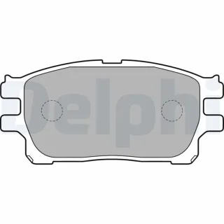 Delphi Bremsbel?ge vorne Toyota Previa LP1784