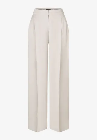 MORE & MORE - Weite Hose beige - Gr. - 34