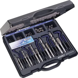 HAZET Gewinde-Reparatur Sortiment, 118-teilig - 842N-614/118