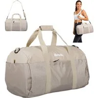 Bench. Sporttasche Damen Herren Reisetasche Gym Bag 50 cm 34 L, Fitnesstasche Sauna Sport Freizeittasche Handgepäck 64208 + Flasche