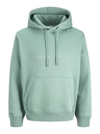 JACK&JONES - JJESTAR JJ SWEAT HOOD NOOS Grün - Gr. - L