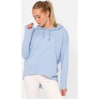 Zwillingsherz Hoodie "Moin" Kapuze, Kordelzug, Langarm, maritimer Schriftzug