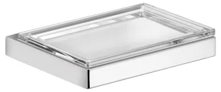 Keuco Seifenablage Edition 11 11155, komplett Echtkristall-Schale, verchromt,11155019000 11155019000