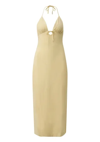qs - Kleid gelb - Gr. - 34