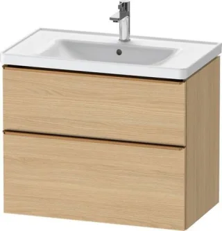 Duravit D-Neo Waschtischunterbau wandhängend Natur Eiche Matt 784x452x625 mm - DE4355004300000 DE4355004300000