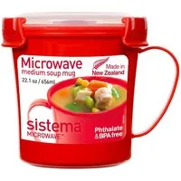 sistema Aufbewahrungsbox Sistema 656ml Medium Soup Mug Microwave