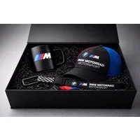 BMW Tasse BMW M Motorrad Motorsport Geschenkset Geschenkbox Mütze Tasse Lanyard, 1-tlg.