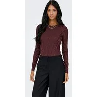 ONLY Langarmshirt ONLZELE L/S ROUNDNECK TOP JRS