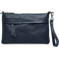 Caspar Clutch Elegante Echtleder Clutch Damen Tasche - CLASSIC LINE - Modell No.845, leicht, elegant & unempfindlich - 100% Echtleder - Handmade in Italy