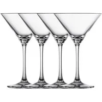 Zwiesel Glas Geschirr-Set Martiniglas 4er-Set Echo, Glas