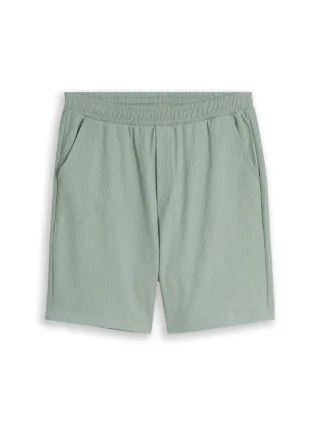 TOM TAILOR Denim - Short im Relaxed fit grün - Gr. - M