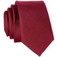 DonDon Krawatte schmale Krawatte 5 cm unifarben (Packung, 1-St., 1x Krawatte) matt, glänzend, gestreift, Seidenlook