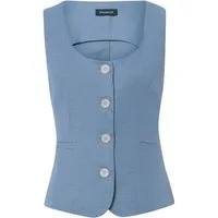 Highmoor Blusentop Blusentop aus Leinen