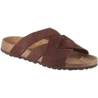 Man's World Pantolette Schlappen, Sommerschuh, Hausschuh mit vorgeformtem Fußbett